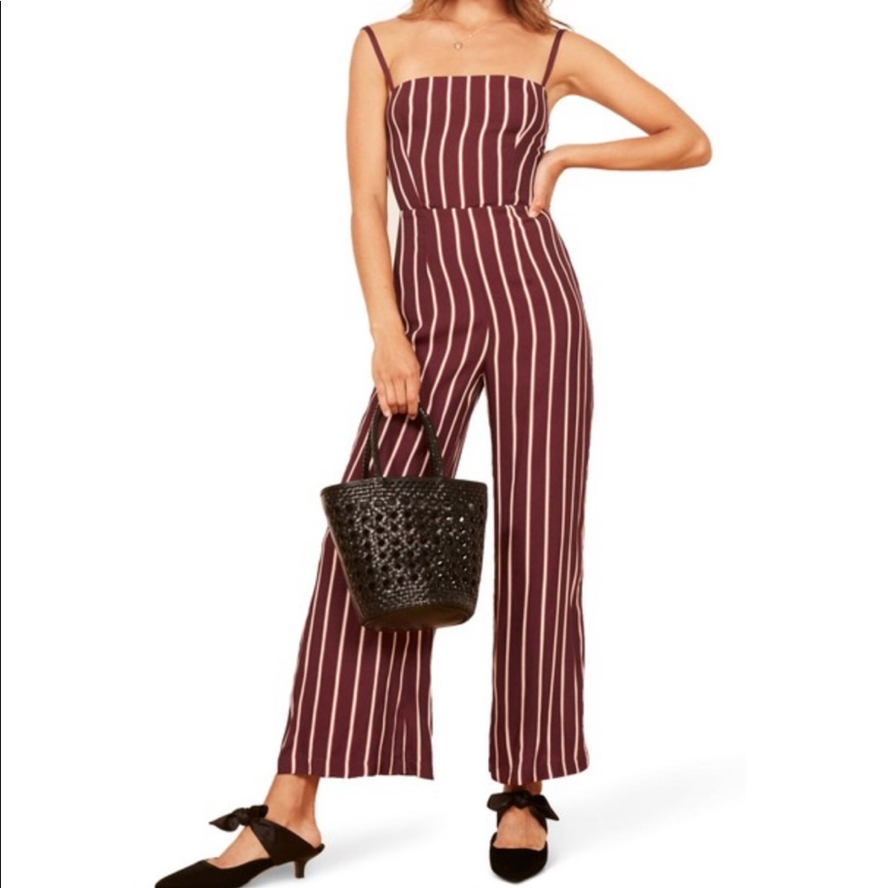 Reformation Guatemala stripe jumpsuit - Picture 3 of 8